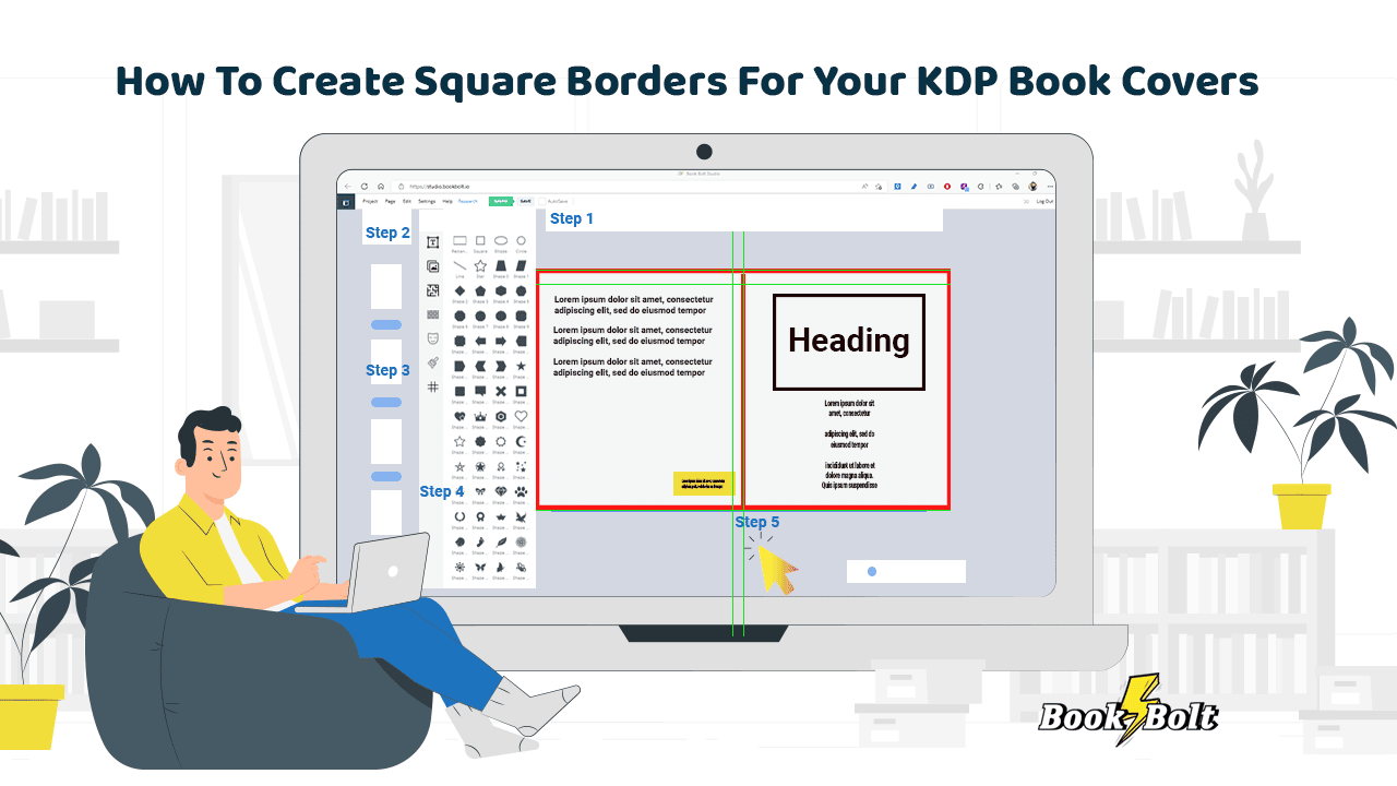 square border for kdp