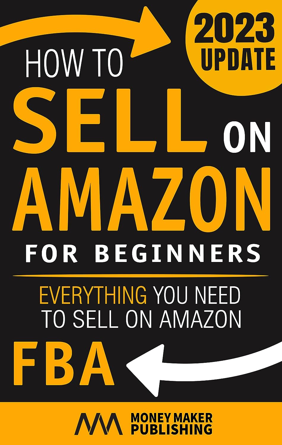 A book cover with yellow text Description automatically generated
