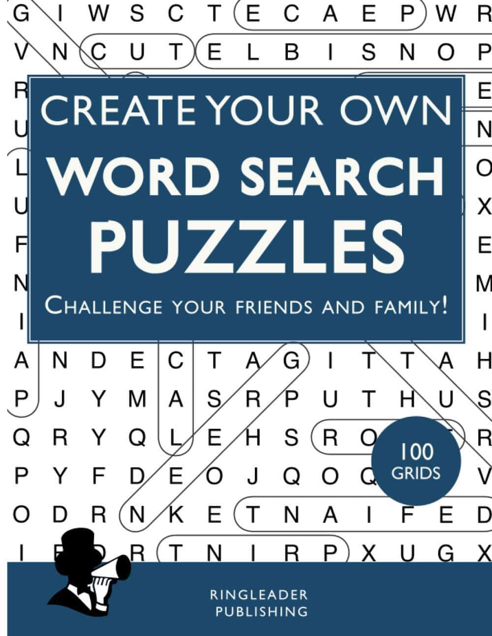 A blue and white rectangular puzzle Description automatically generated