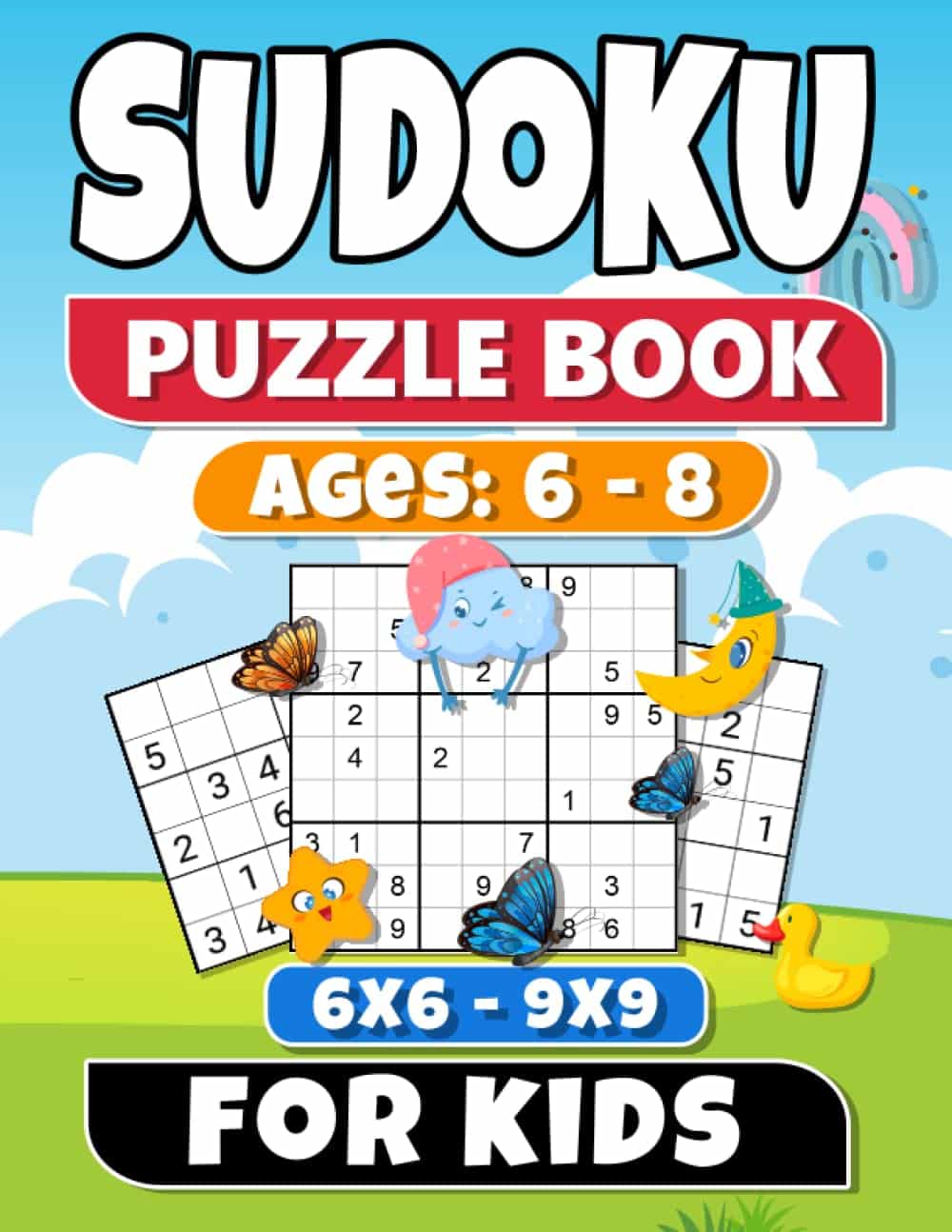 A cover of a book with a picture of a cartoon character Description automatically generated
