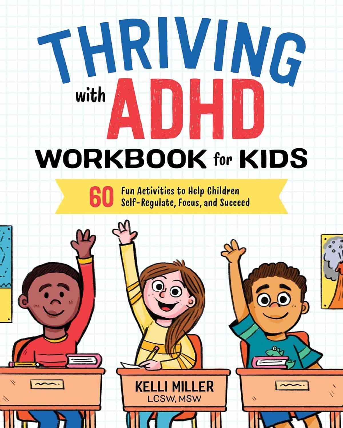 A book cover of children raising their hands Description automatically generated