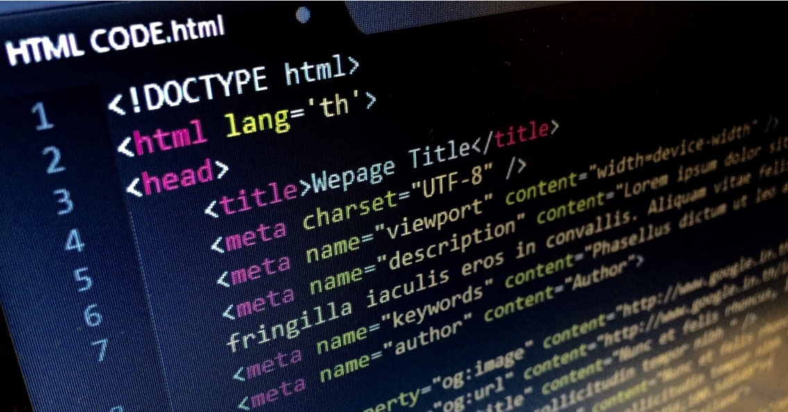 A computer screen with colorful text Description automatically generated