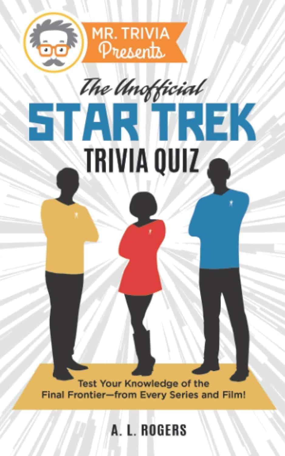 A book cover of a trivia quiz Description automatically generated