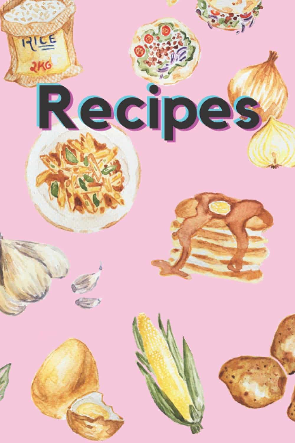 A book cover with food Description automatically generated
