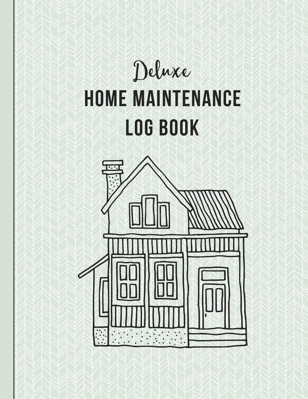 A book cover with a drawing of a house Description automatically generated
