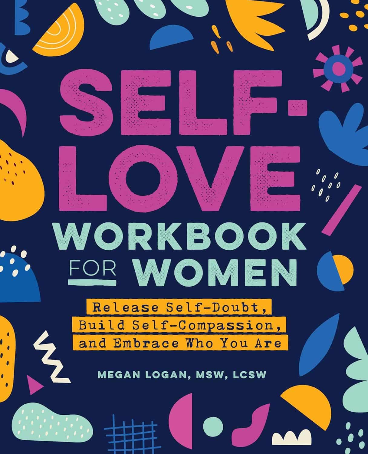A book cover with colorful shapes and text Description automatically generated