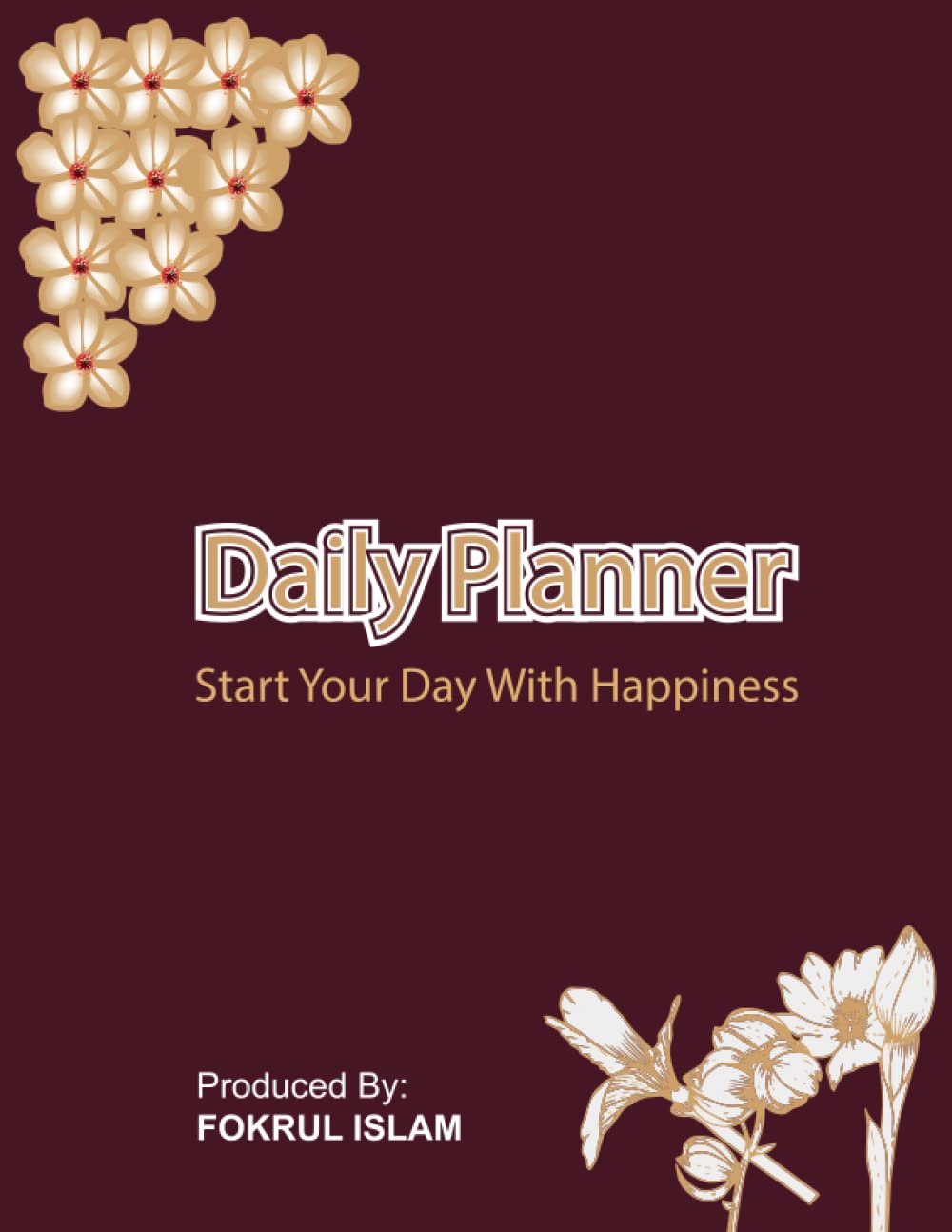 A cover of a diary Description automatically generated